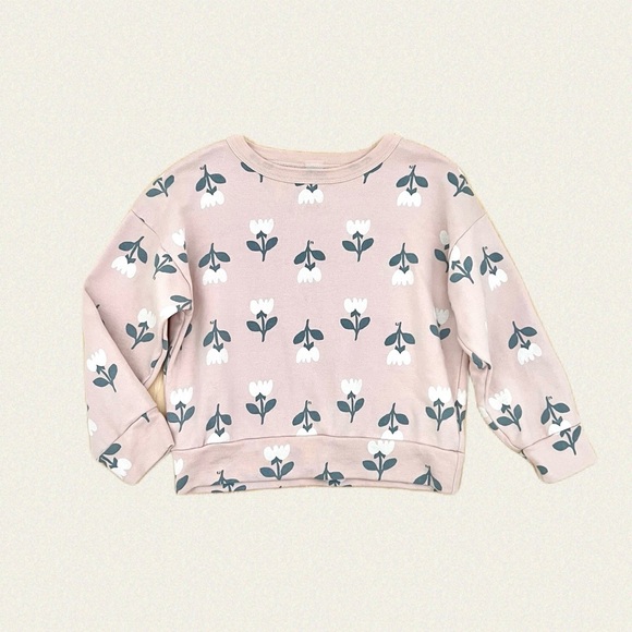 Petit Bateau Floral Sweatshirt - Picture 1 of 7
